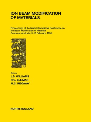 cover image of Ion Beam Modification of Materials